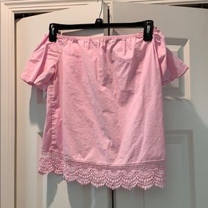 Off shoulder top size lg